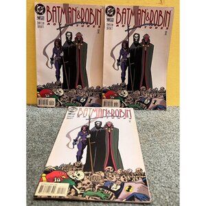 3 BATMAN and ROBIN Adventures #10 VF/NM 1996 DC Comic Book Lot Grim Reaper Skull
